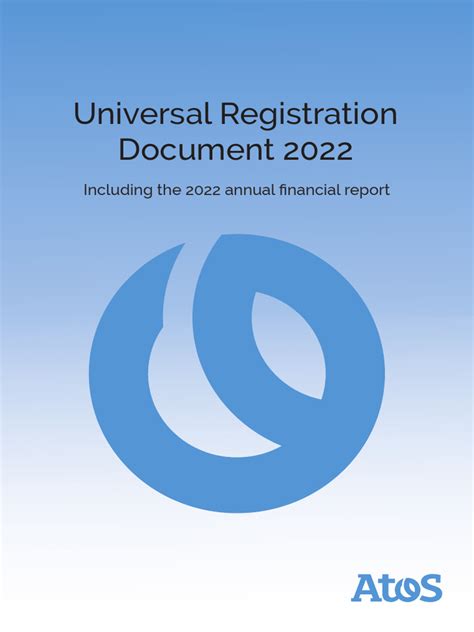 atos universal registration document